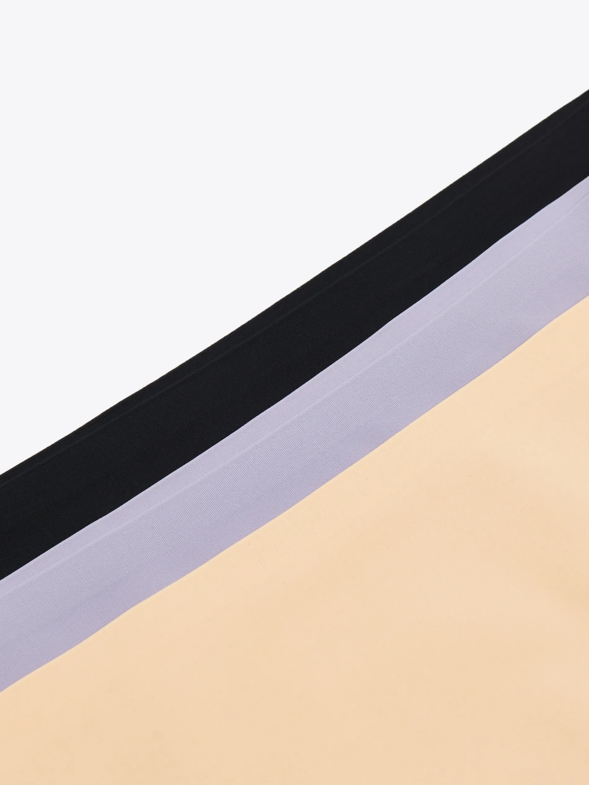 Cropp Bielizna*3 pack bezszwowych gładkich stringów