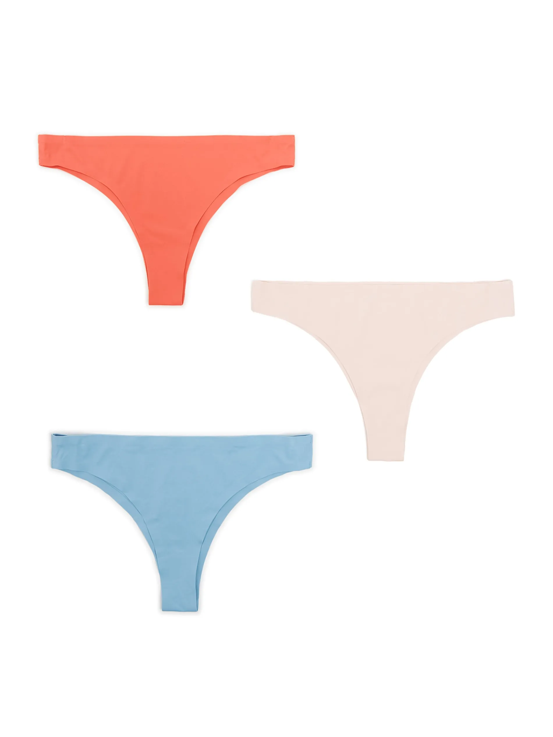 Cropp Bielizna*3 pack bezszwowych majtek brazilian