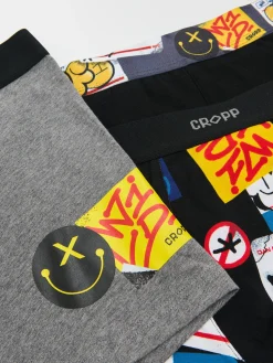 Cropp Bokserki*3 pack bokserek z kolorowym nadrukiem
