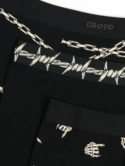 Cropp Bokserki*3 pack ch bokserek z nadrukiem