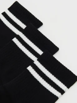 Cropp Skarpety, Rajstopy*3 pack ch skarpet z białymi paskami