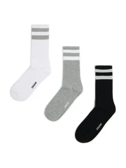 Cropp Skarpetki|Basic*3 pack długich skarpet z paskami