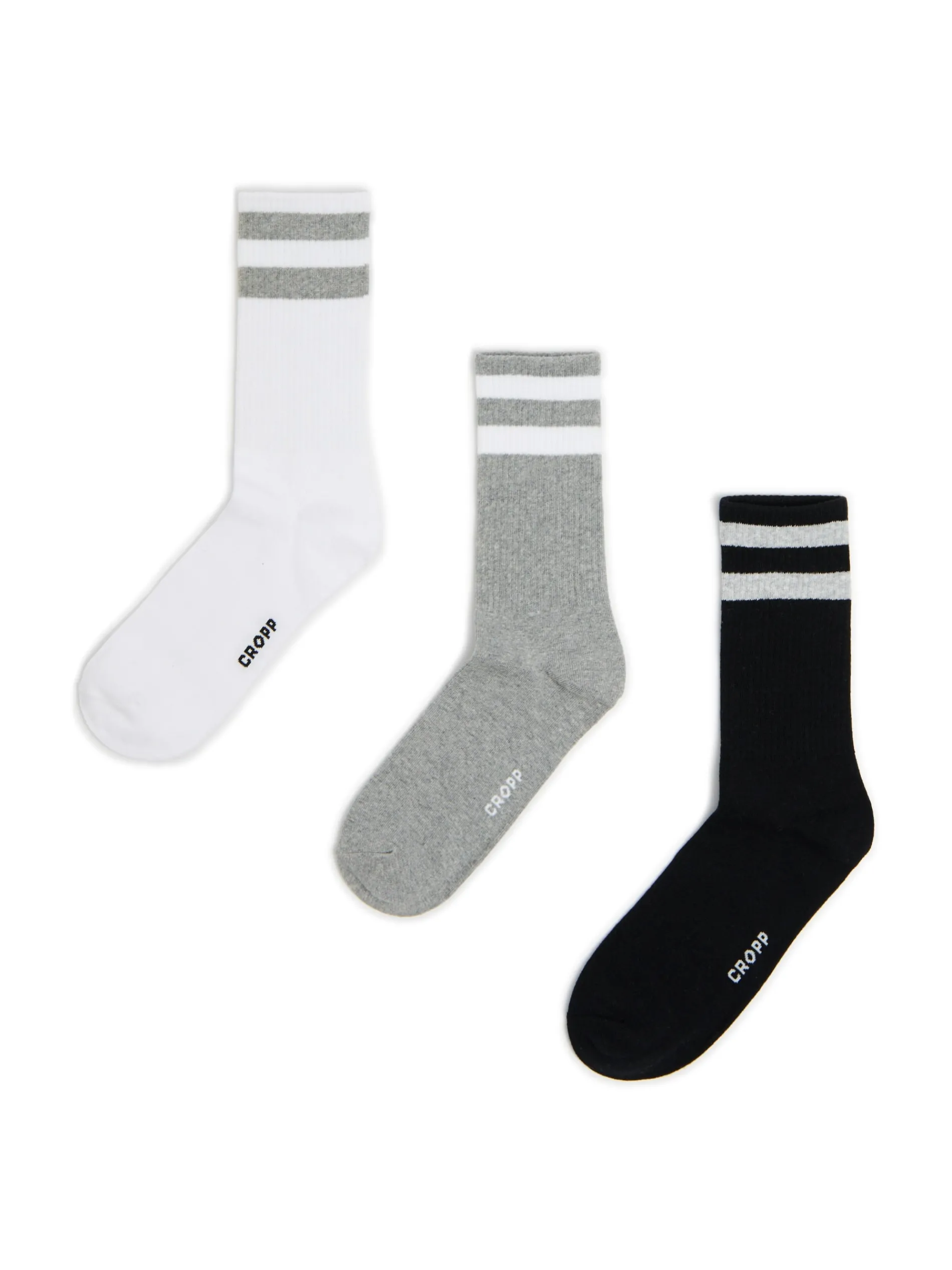 Cropp Skarpetki|Basic*3 pack długich skarpet z paskami