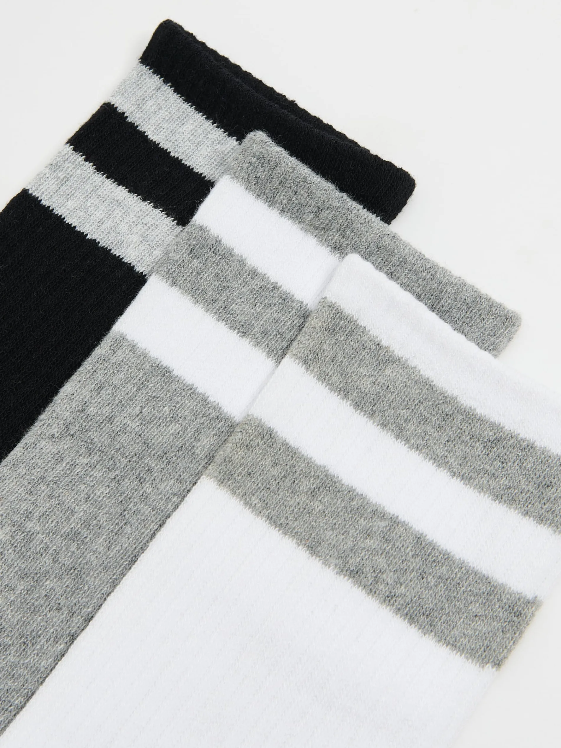 Cropp Skarpetki|Basic*3 pack długich skarpet z paskami