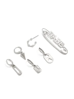 Cropp Biżuteria*6 pack kolczyków z zawieszkami