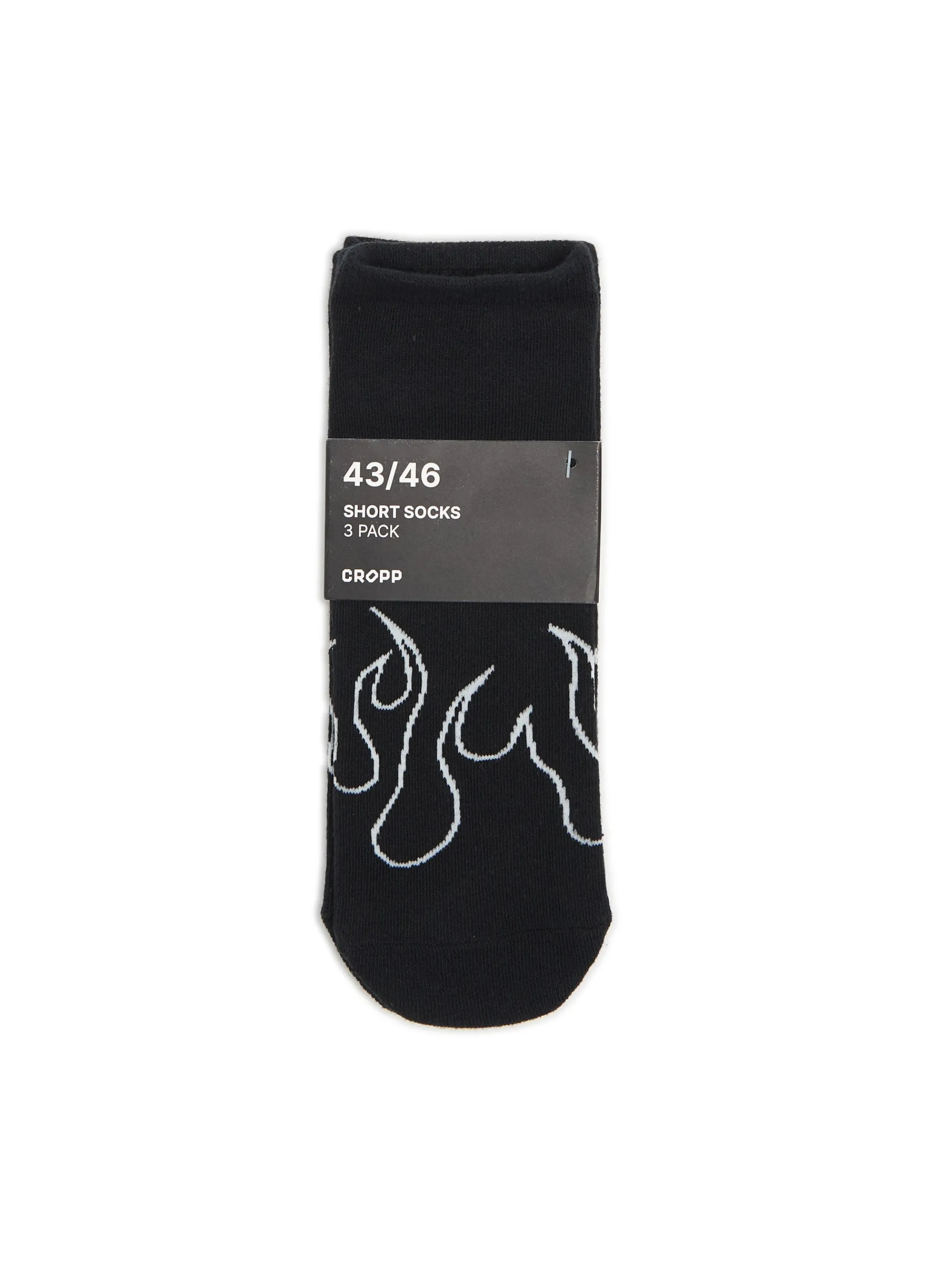 Cropp Skarpetki*3 pack krótkich skarpet z printem