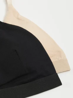 Cropp Bielizna*2 pack miękkich bawełnianych staników