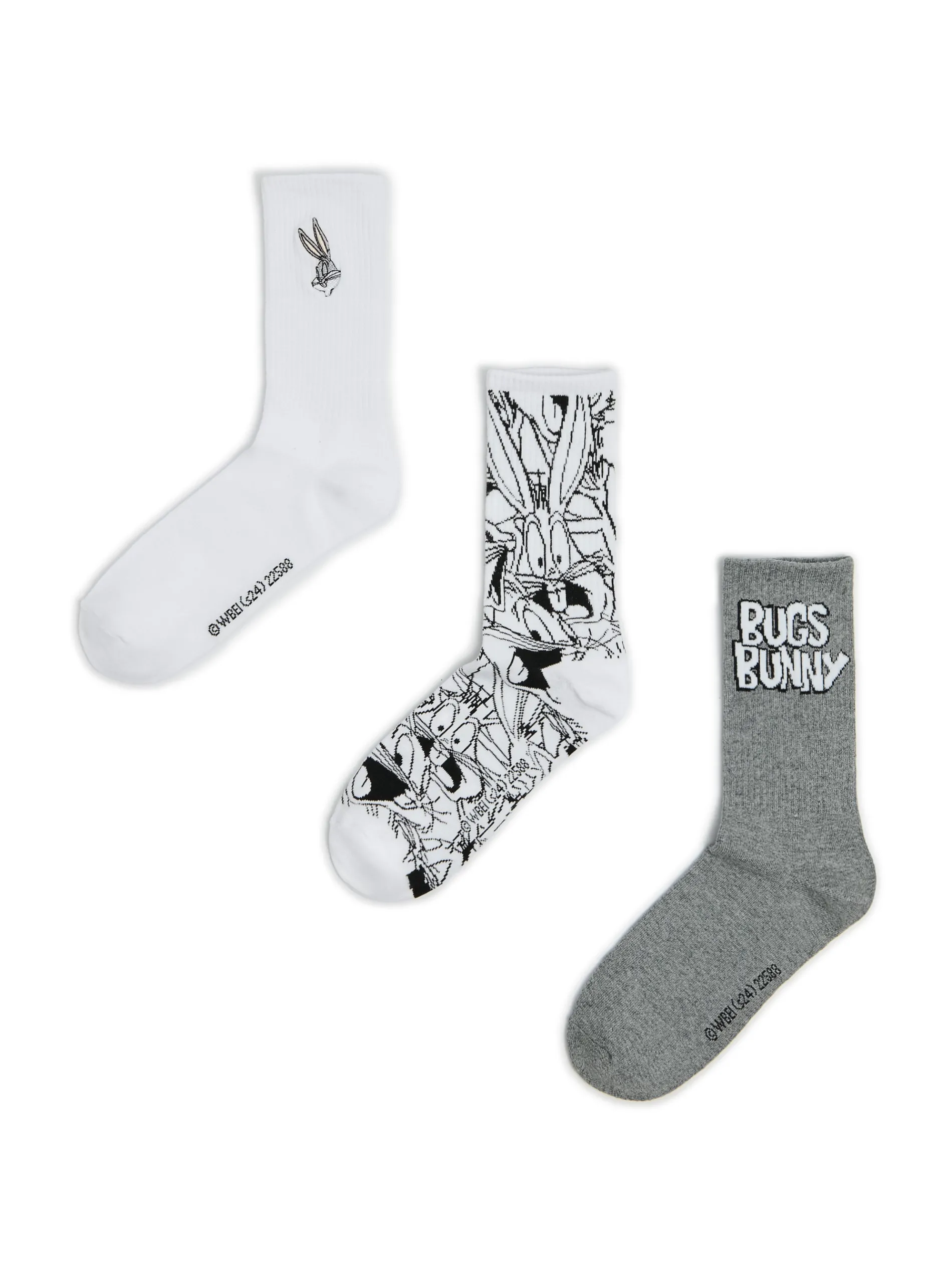 Cropp Skarpetki*3 pack skarpet Looney Tunes