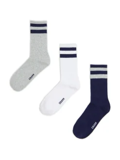 Cropp Skarpetki|Basic*3 pack skarpet w paski