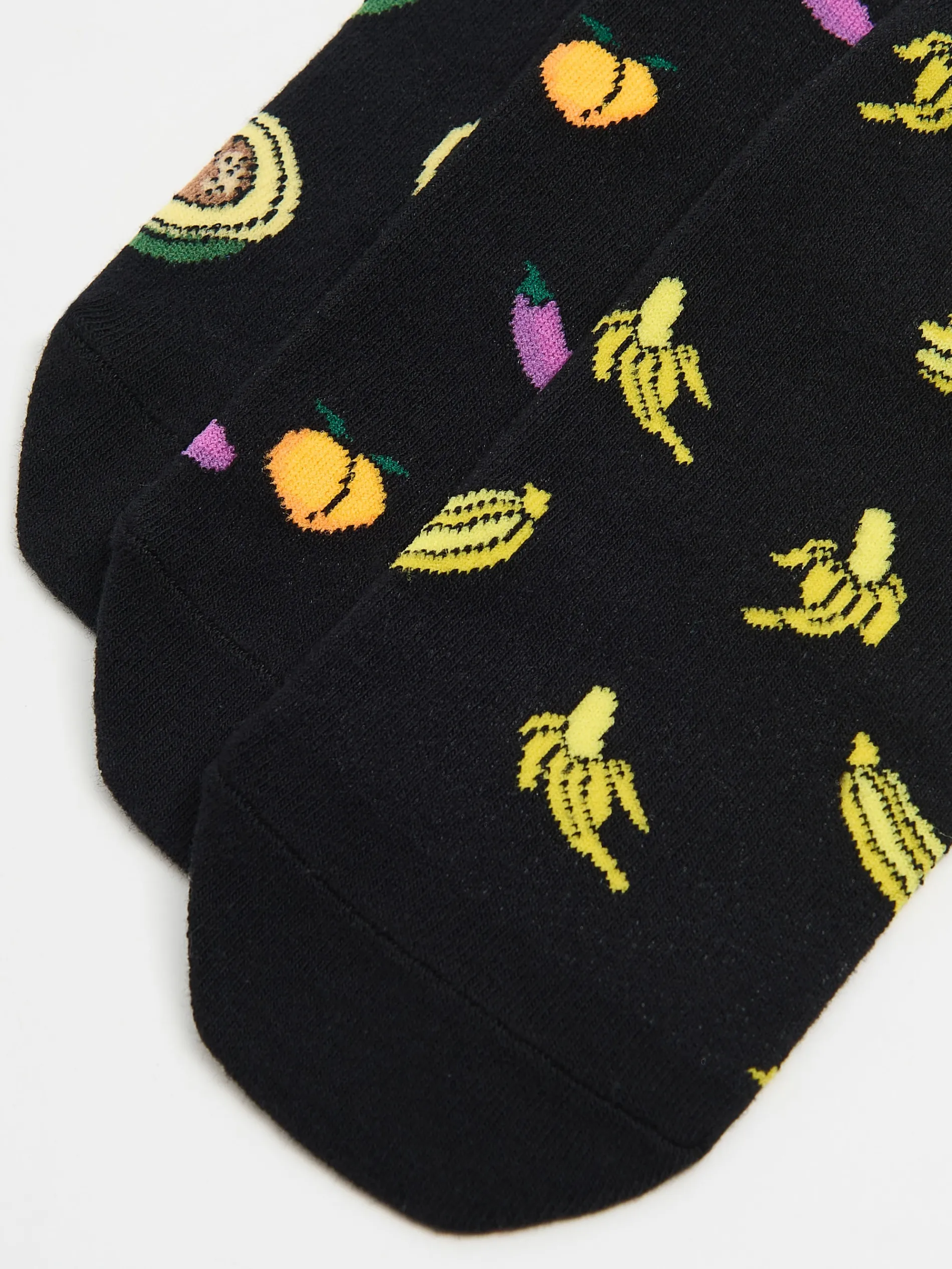 Cropp Skarpetki*3 pack skarpet z food nadrukiem