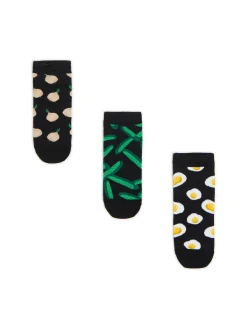 Cropp Skarpetki*3 pack skarpet z food printem