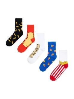 Cropp Skarpetki*5 pack skarpet ze snackami