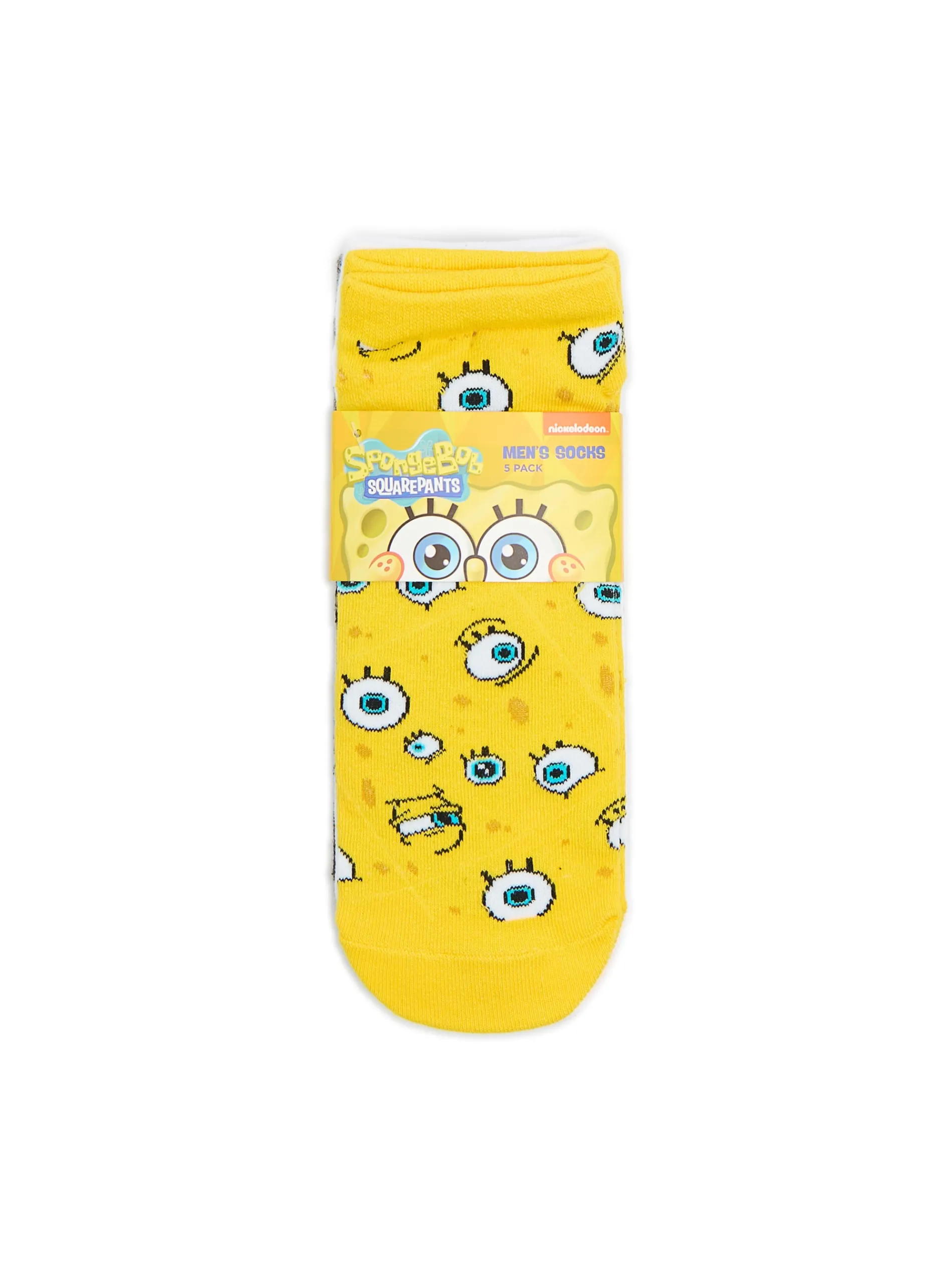 Cropp Skarpetki*5 pack skarpet ze SpongeBobem i Patrykiem