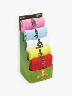 Cropp Skarpety, Rajstopy*5 pack skarpetek z haftem Power Rangers