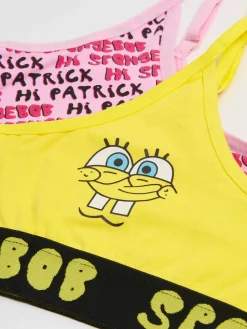 Cropp Bielizna*2 pack staników SpongeBob Kanciastoporty