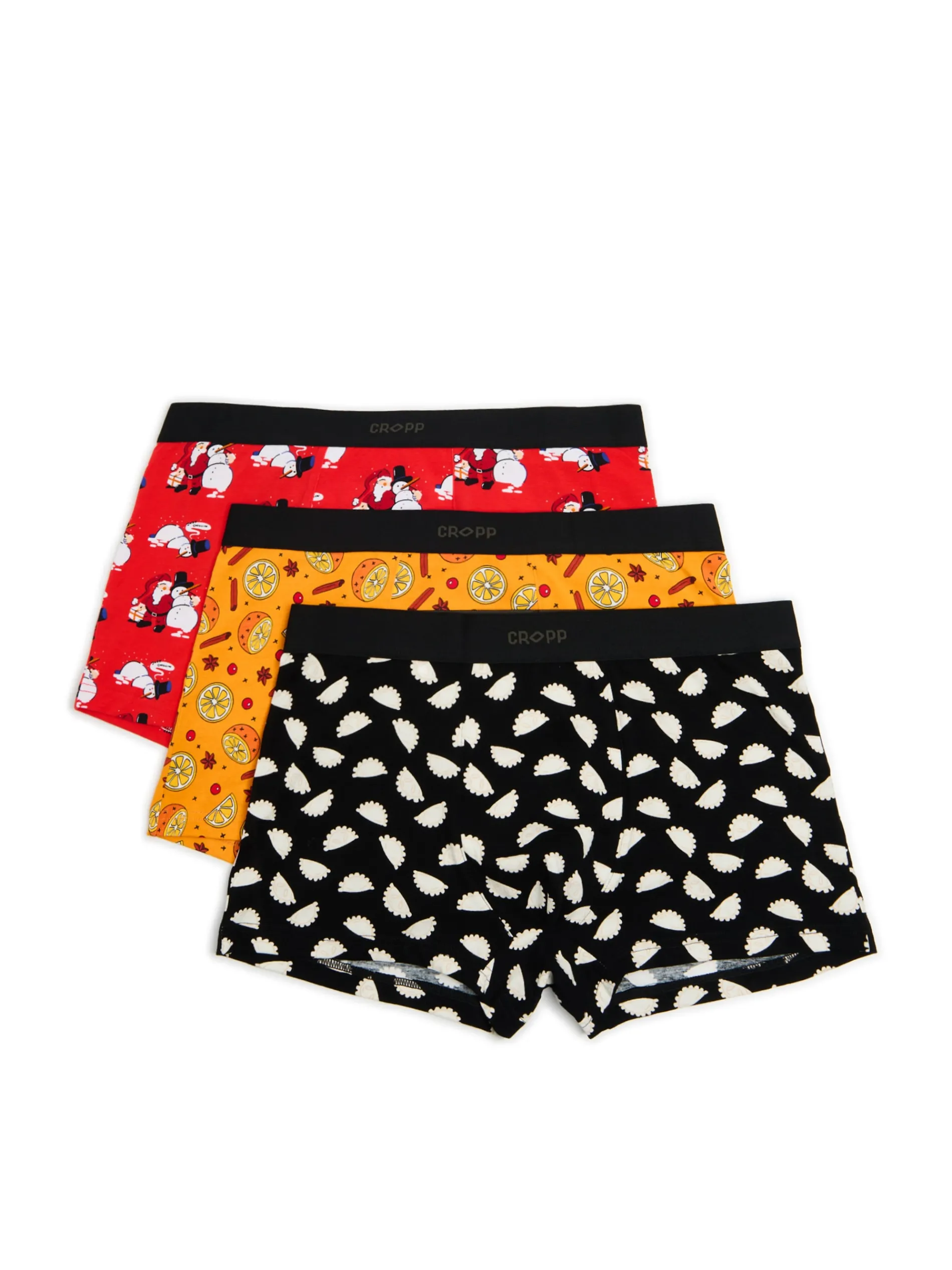 Cropp Akcesoria Świąteczne|Bokserki*3 pack świątecznych bokserek