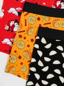 Cropp Akcesoria Świąteczne|Bokserki*3 pack świątecznych bokserek