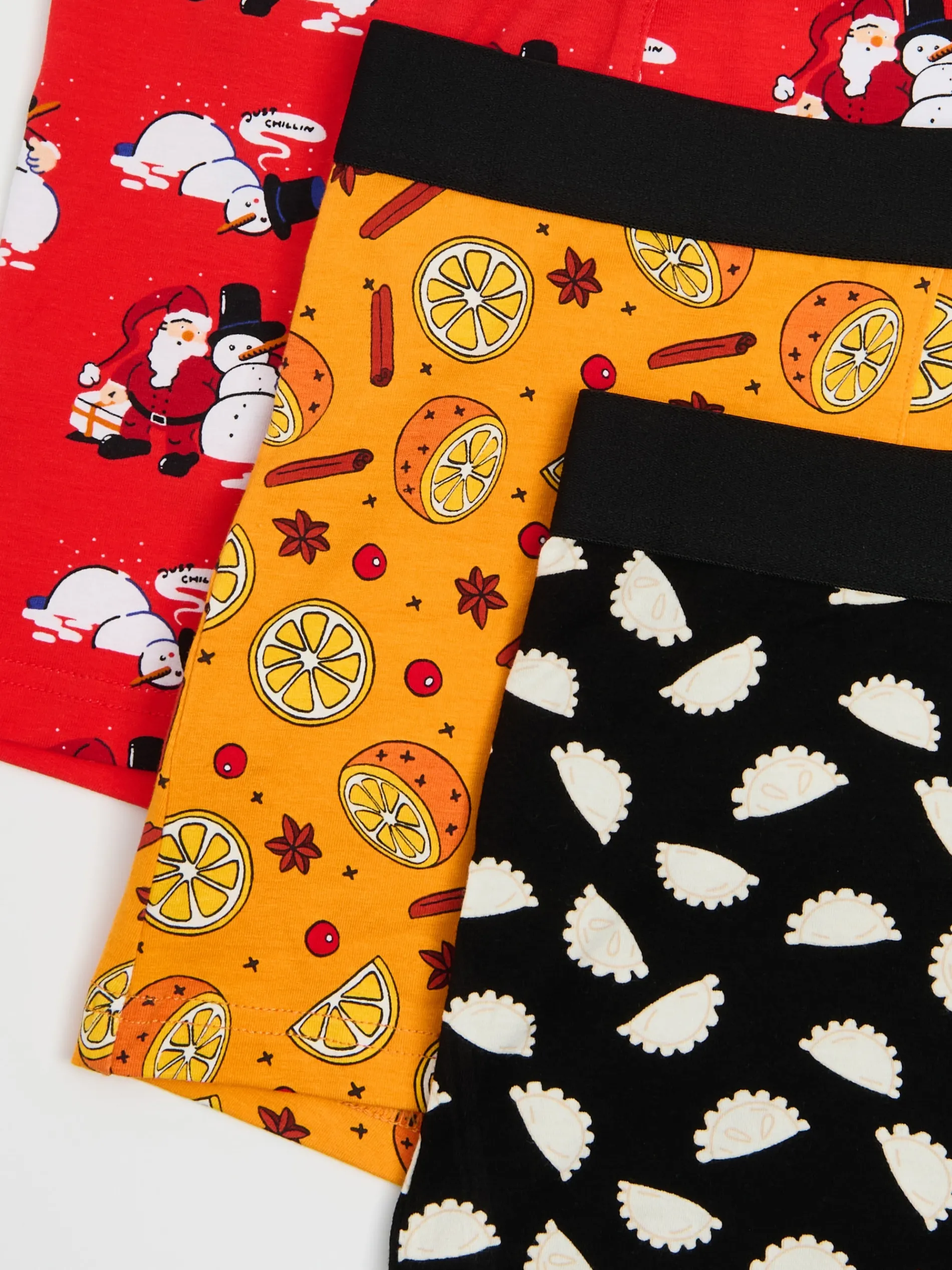 Cropp Akcesoria Świąteczne|Bokserki*3 pack świątecznych bokserek