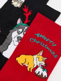 Cropp Akcesoria Świąteczne|Skarpetki*3 pack świątecznych skarpet