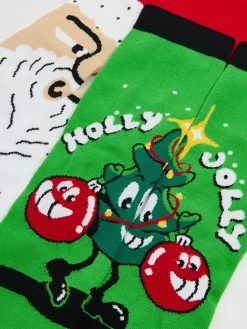 Cropp Akcesoria Świąteczne|Skarpetki*2 pack świątecznych skarpet