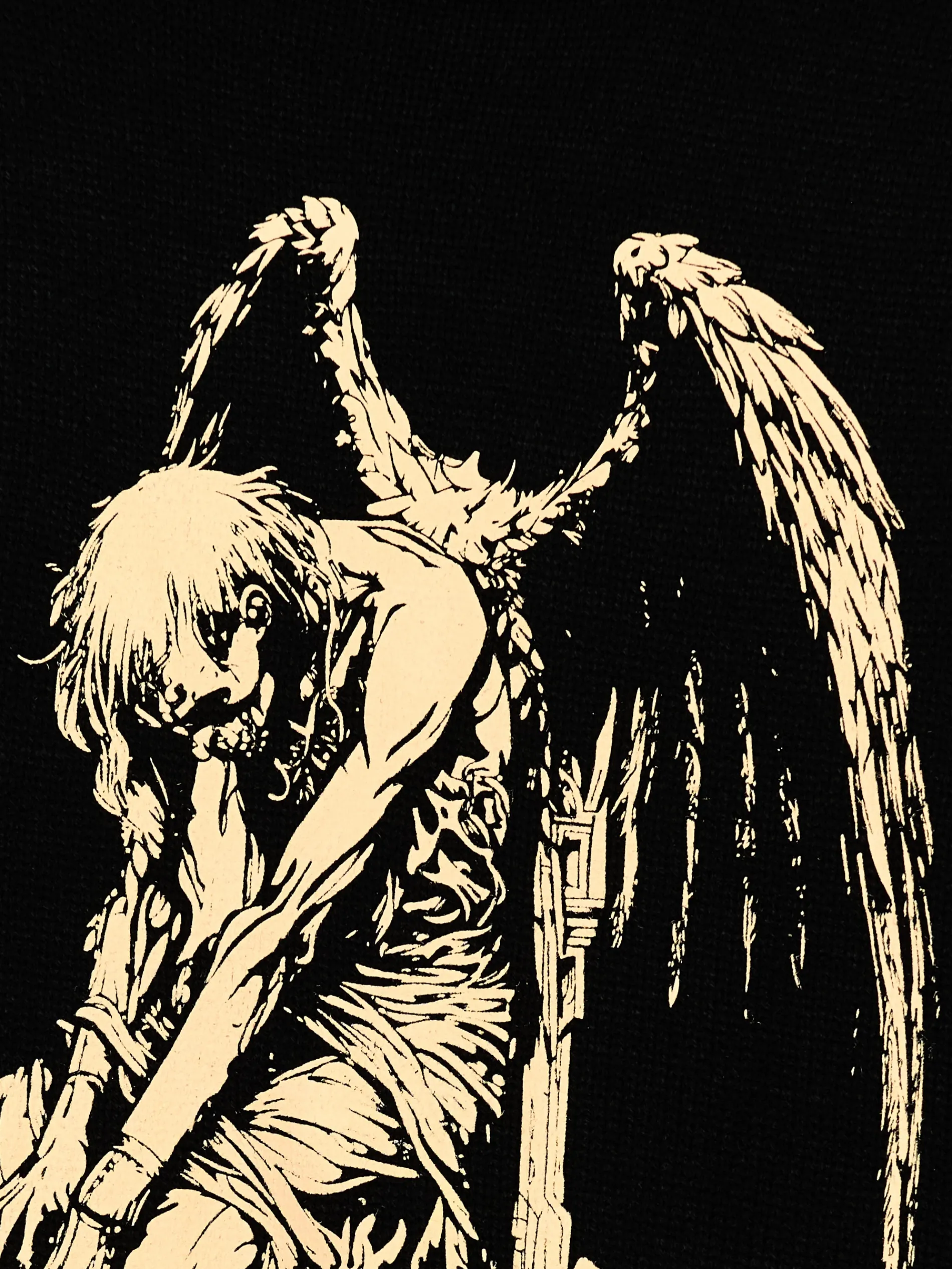 Cropp Swetry*Żakardowy sweter z nadrukiem