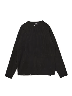 Cropp Swetry*Żakardowy sweter ze strzępieniami