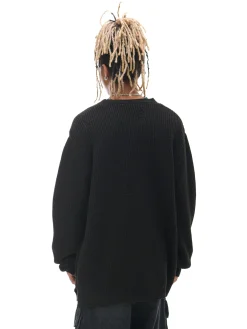 Cropp Swetry*Żakardowy sweter ze strzępieniami