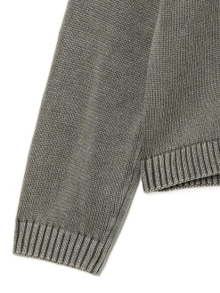 Cropp Swetry*Antracytowy sweter z odkrytymi ramionami