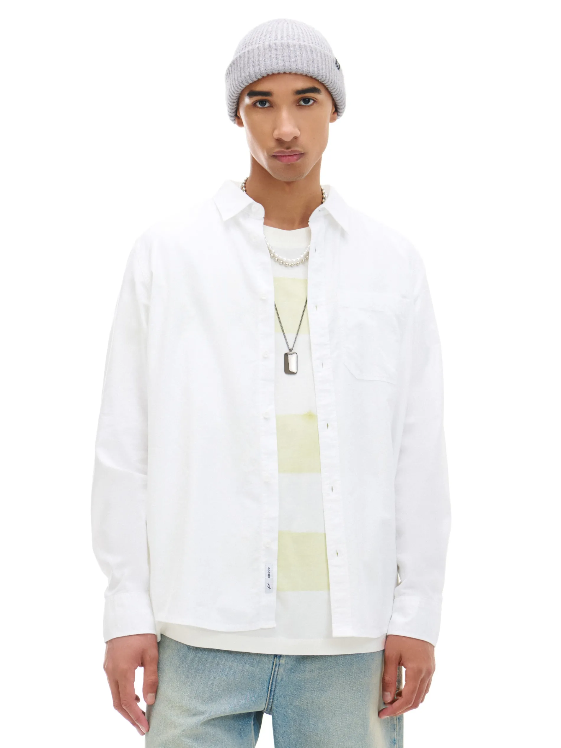 Cropp Koszule*Bawełniana biała koszula