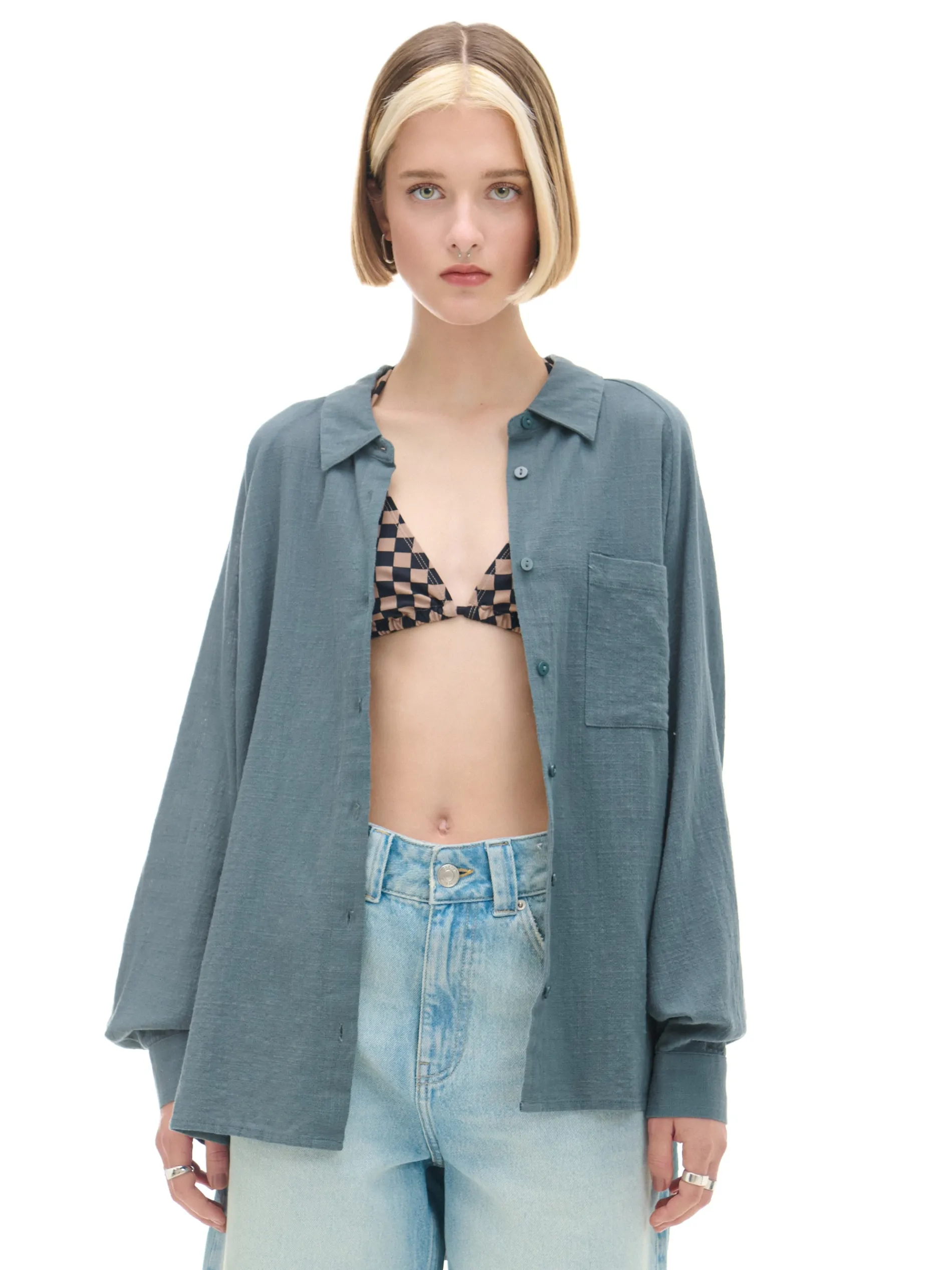 Cropp Koszule, Bluzki*Bawełniana koszula