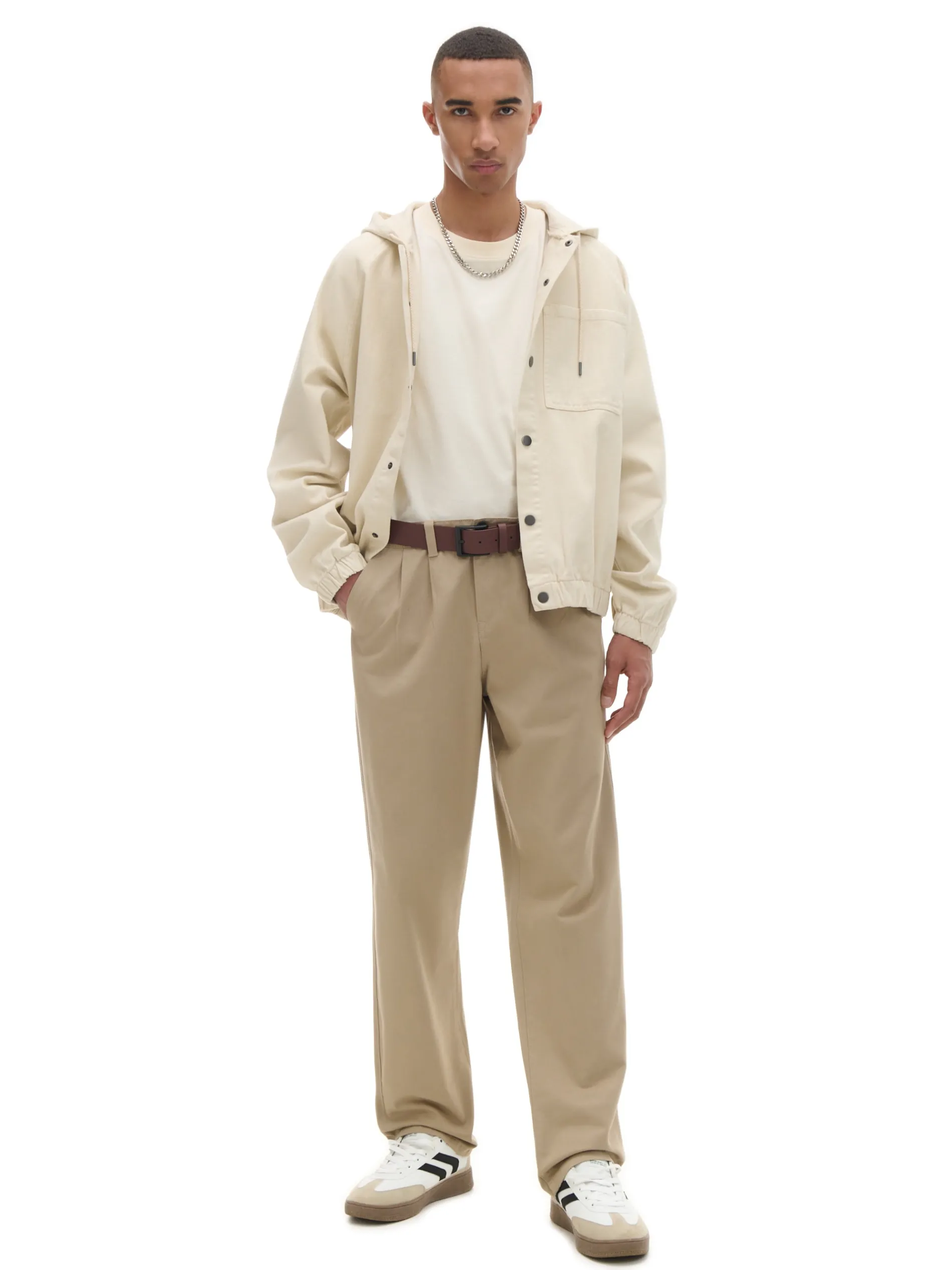 Cropp Spodnie*Bawełniane spodnie loose