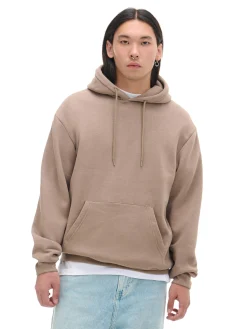 Cropp Bluzy|Sety*Beżowa bluza regular z kapturem