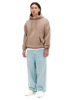 Cropp Bluzy|Sety*Beżowa bluza regular z kapturem