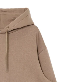 Cropp Bluzy|Sety*Beżowa bluza regular z kapturem
