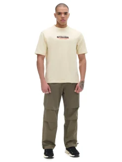 Cropp Koszulki*Beżowa koszulka z nadrukiem