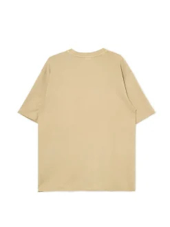 Cropp Koszulki*Beżowa koszulka z surowym wykończeniem