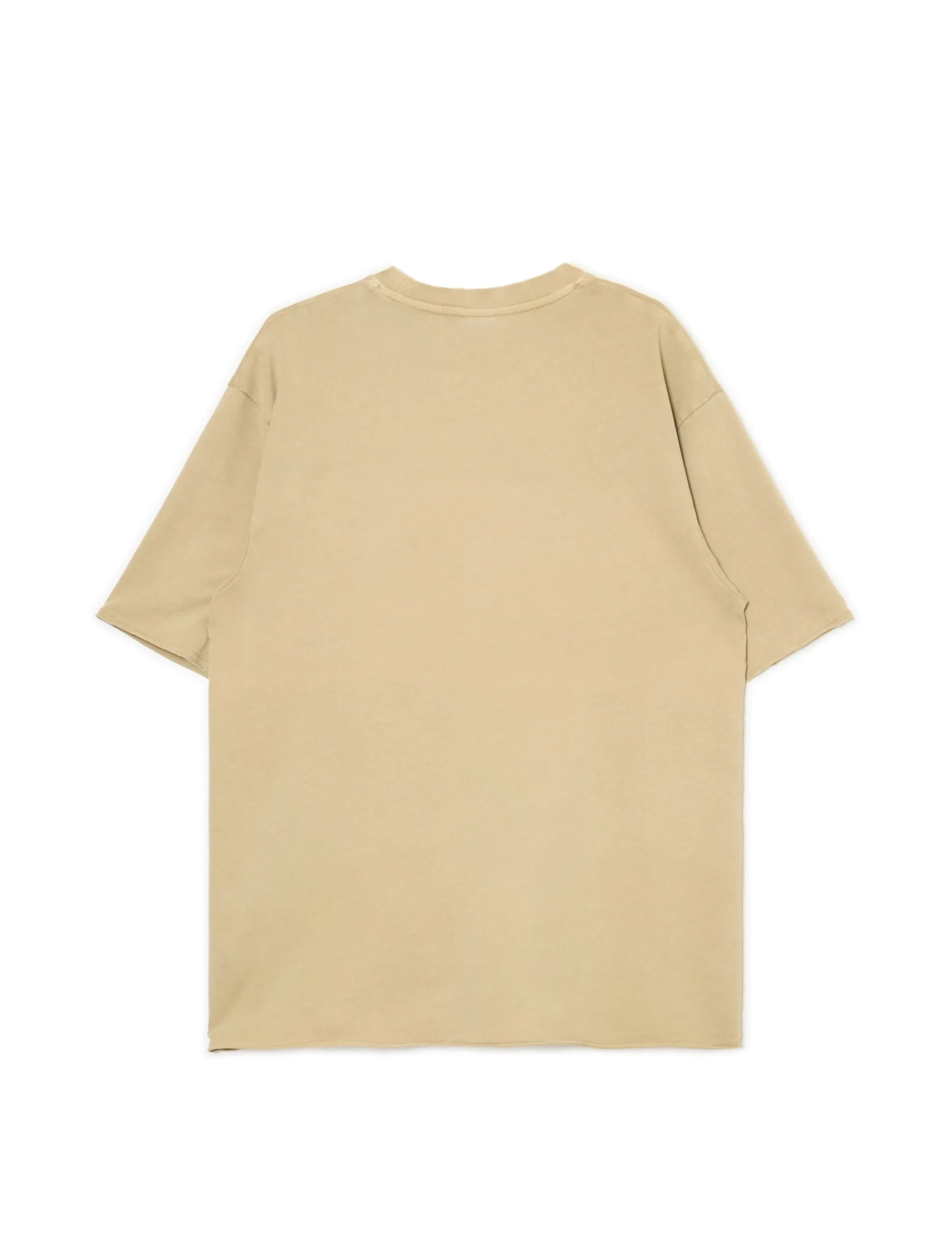 Cropp Koszulki*Beżowa koszulka z surowym wykończeniem