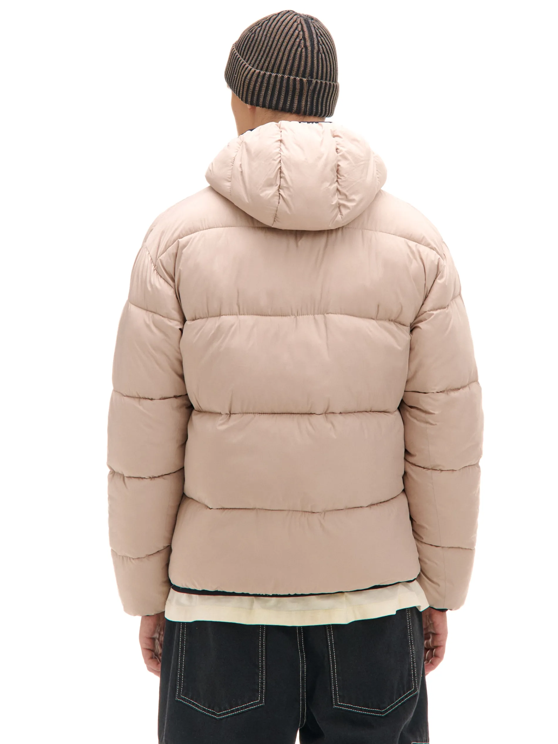 Cropp Kurtki Zimowe|Kurtki, Płaszcze*Beżowa pikowana kurtka puffer