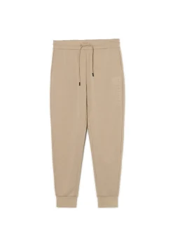 Cropp Spodnie*Beżowe dresowe joggery regular