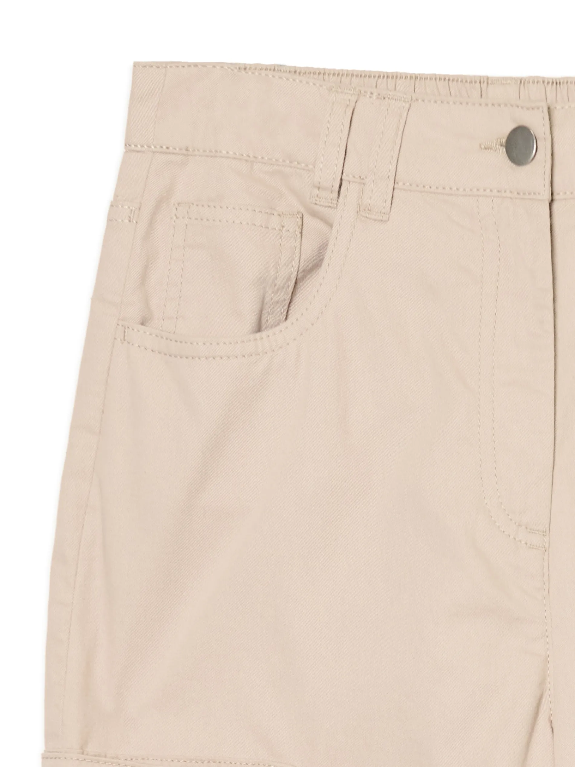 Cropp Spodnie*Beżowe spodnie bojówki