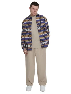 Cropp Spodnie*Beżowe spodnie loose ADU.LTD