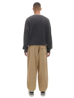 Cropp Spodnie*Beżowe spodnie parachute