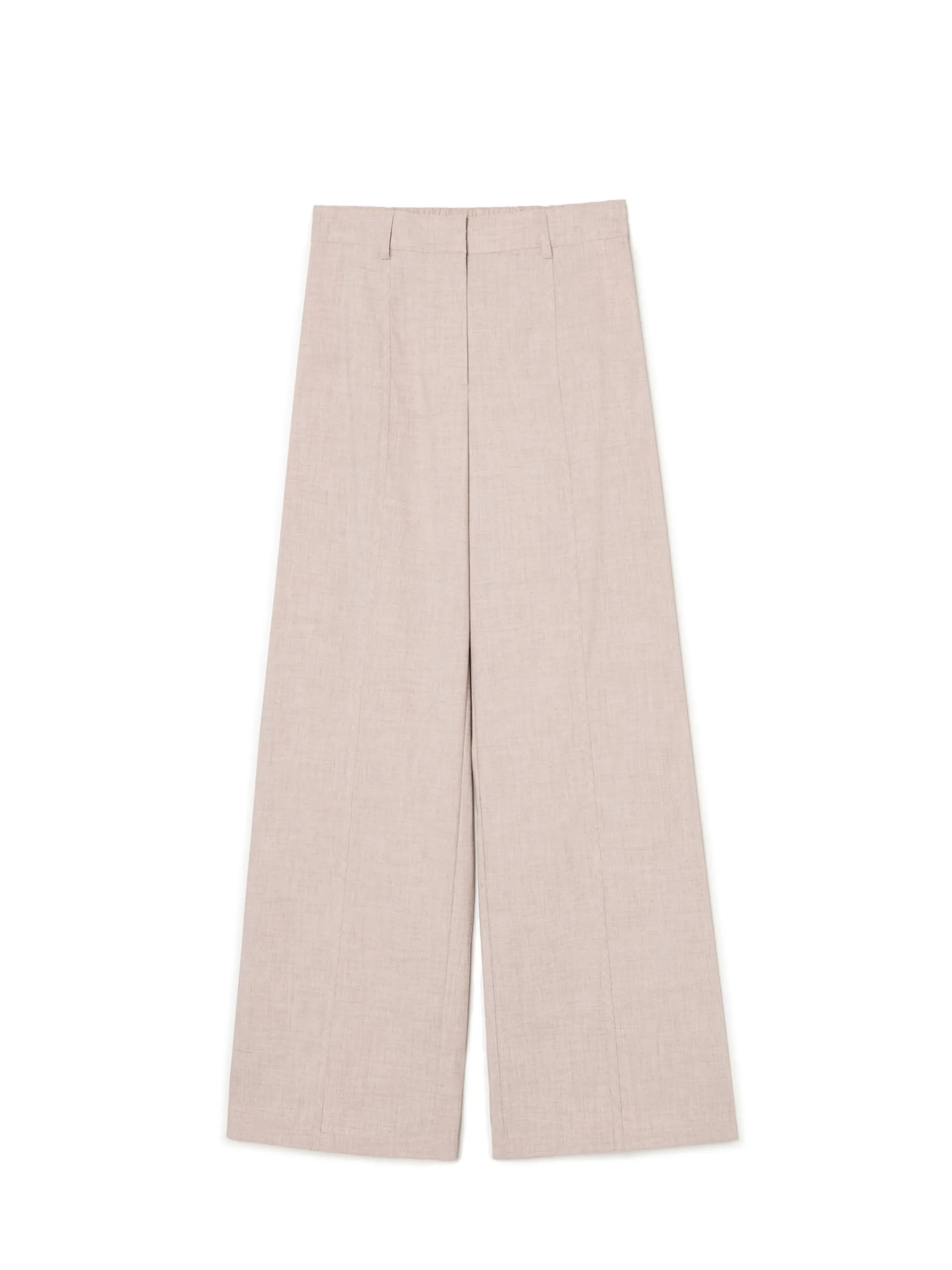 Cropp Spodnie*Beżowe spodnie tailoring