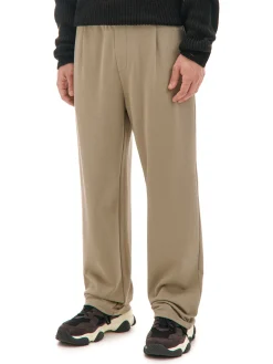 Cropp Spodnie*Beżowe spodnie z dżerseju