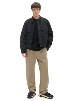 Cropp Spodnie*Beżowe spodnie z dżerseju