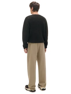 Cropp Spodnie*Beżowe spodnie z dżerseju