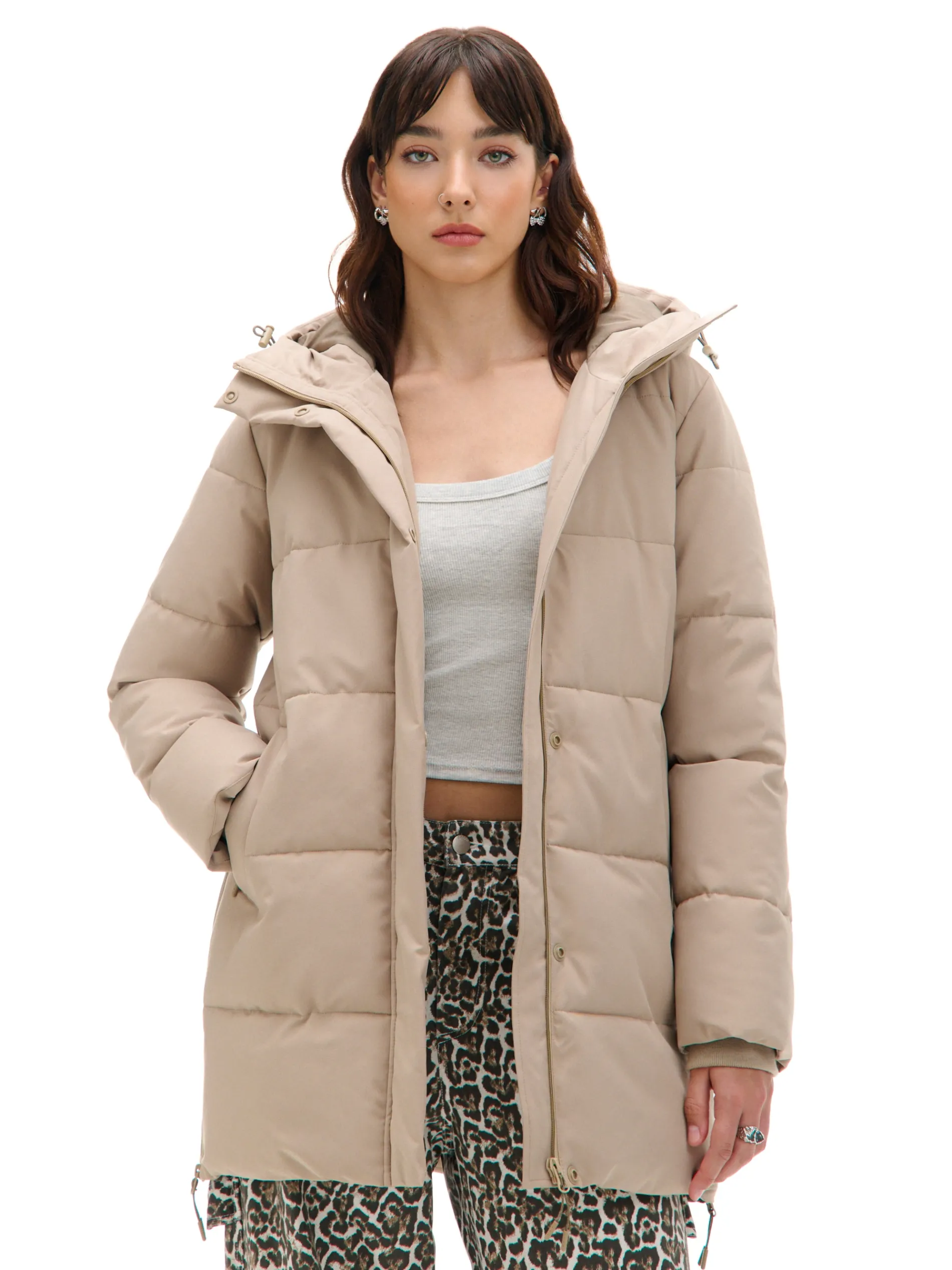 Cropp Kurtki, Płaszcze*pikowany płaszcz