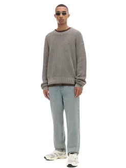 Cropp Swetry*sweter z prążkowanej dzianiny