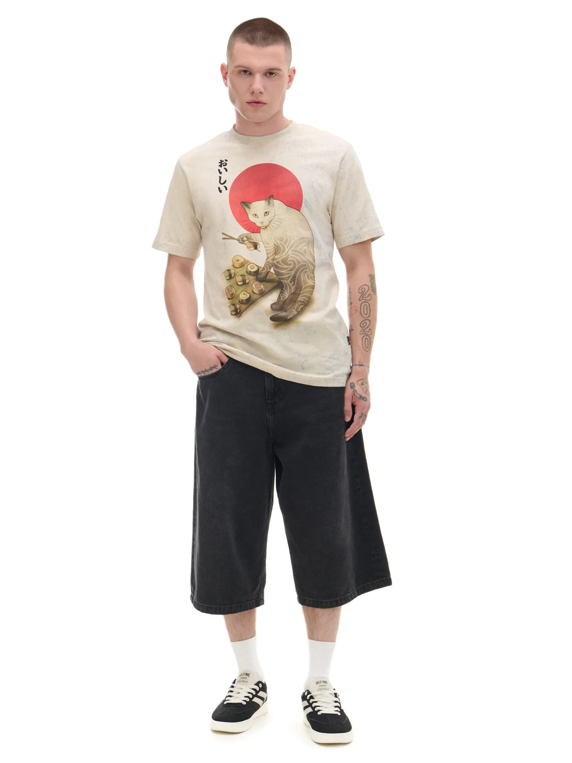 Cropp Koszulki*t-shirt z kotem