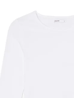 Cropp Koszulki, Topy*Biała bluzka basic